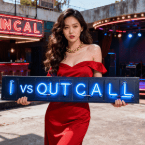 Elegant escort girl arriving at a luxury Kuala Lumpur hotel for an outcall appointment.