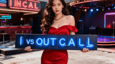 Elegant escort girl arriving at a luxury Kuala Lumpur hotel for an outcall appointment.